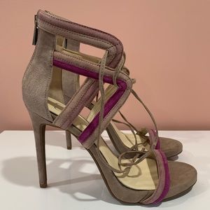 Jessica Simpson Purple Suede Heels